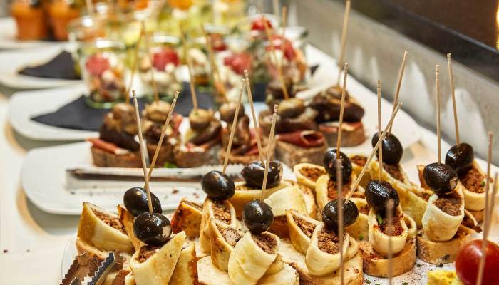 Tapas buffet - opens daily at 5:00 PM